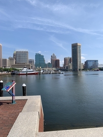 Inner Harbor Baltimore MD I often see all the rough areas of the city I would like to share a pic that I took of a very nice part of it