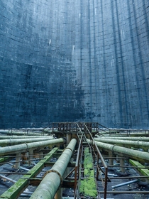 Inside Abandoned Cooling Tower