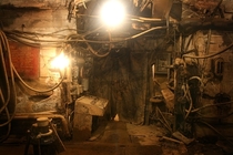 Inside an abandoned mine near Ekaterinburg Russia  MIC