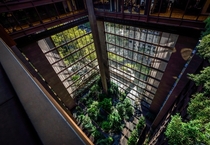 Inside the Ford Foundation Building Manhattan NY  Architect  Kevin Roche
