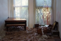 Inside the Josef-Afritsch-Heim childrens home in Vienna demolished in  