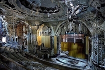 Inside the United Artists Theater Detroit