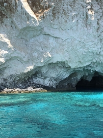 Interesting cave in Greece 