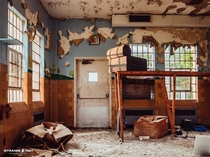 Interior of abandoned asylum in Nashville TN