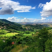 Irpinian landscape south of Italy 