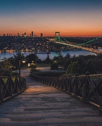 Istanbul after sunset