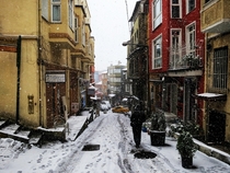 Istanbul in the snow a few years ago