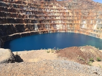 It looks like any old mine but I really wouldnt want to take a dip in that water as this was one of Australias Uranium Mines