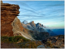 Italian Alps Dolomite Mountains  OC