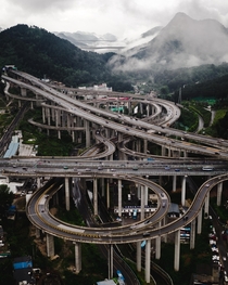 ITAP of a Crazy Road Way in South China