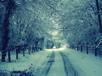 Its a nice place when it snows Roscommon Ireland 