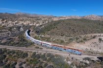 Jacumba abandoned train in the Southern California mountains by Eric Hanscom 