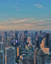 Jakarta in afternoon