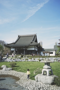 Japanese temple in Dsseldorf Germany 