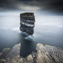 Jigsaw a stunning sea stack in Ireland 