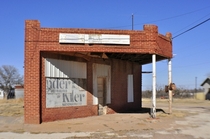 Jims Service Station  Megargel Texas