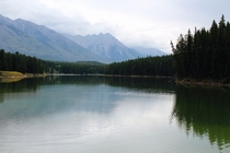 Johnson Lake in Banff AB 