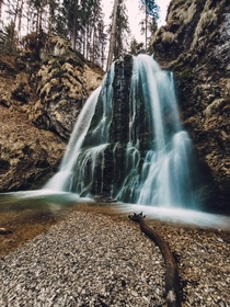 Josefshatel Waterfall in Bavaria 