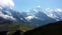 Jungfrau - Switzerland Cellphone pic from today  OC