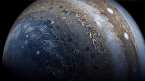 Jupiter from Juno Fly-by 