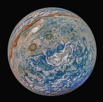 Jupiter is like an oil painting