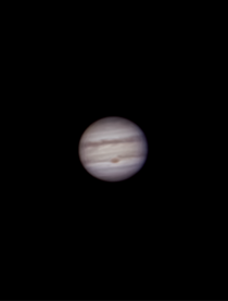 Jupiter taken on a  inch dob