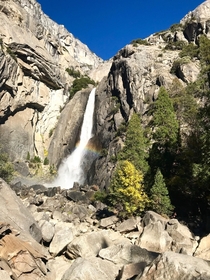 Just a picture of the amazing Lower Yosemite Fall USA 