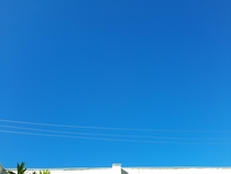 Just a truly blue sky here Rio de Janeiro - Brazil