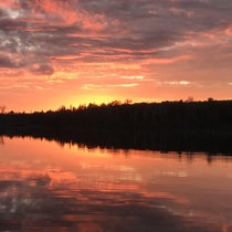 Just another Upper Michigan sunset OC  x