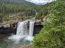 Kakwa falls in Alberta Canada  x  OC