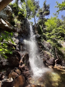 Kalidonia waterfalls in Cyprus 
