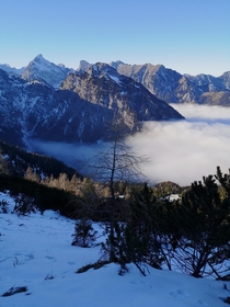 Karwendel mountain range Austria 