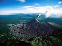 Karymsky volcano Kamchatka 
