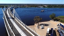 Kazungula Bridge linking Botswana to Zambia opened two days ago
