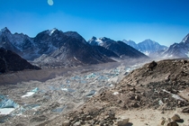 Khumb Glacier one of my favorite images while we trek to Everest Base Camp 