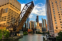 Kinzie Street Railroad Bridge - Chicago -   