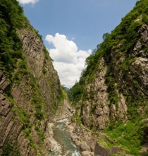 Kiyotsu Valley in Niigata Japan 