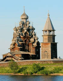 Kizhi Church All wood no nails Russia 
