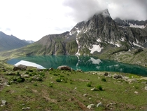 Krishansar Lake Kashmir Valley India 