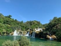 Krka Waterfalls Krka National Park Croatia 