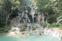 Kuang Si waterfall Laos 