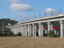 La Ctire Rail Viaduct France