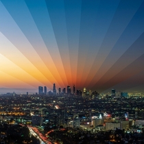 LA in the AM This is a time-lapse photo I took a couple of months ago