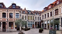La Place aux Oignons  The Onion Square Lille France 