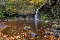 Lady Falls in Brecon Beacons Wales UK - By Adam Burton 