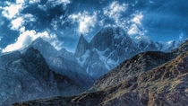Ladyfinger Peak Hunza Valley Pakistan 