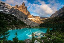 Lago di Sorapis Dolomites Italia x