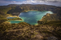 Lagoa do Fogo So Miguel Island Azores 