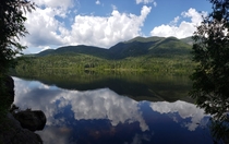 Lake during my Adirondacks hike NY OC x
