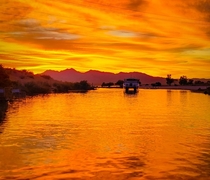 Lake Havasu City Sunset x
